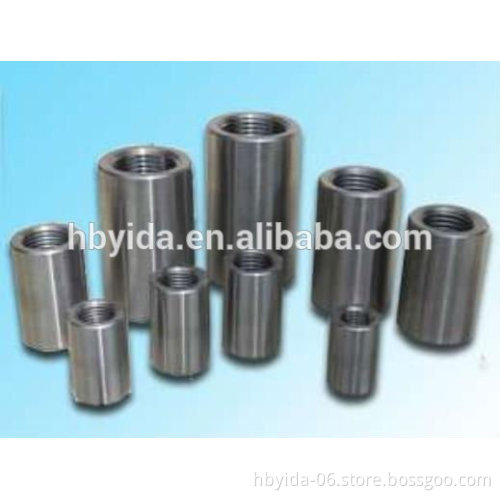 hebei yida 100% Bar Break Performance of high tensile strength rebar coupler China Leading Manufacture